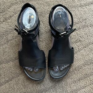 Ecco Touch 25 Hooded Sandal Black Size 38